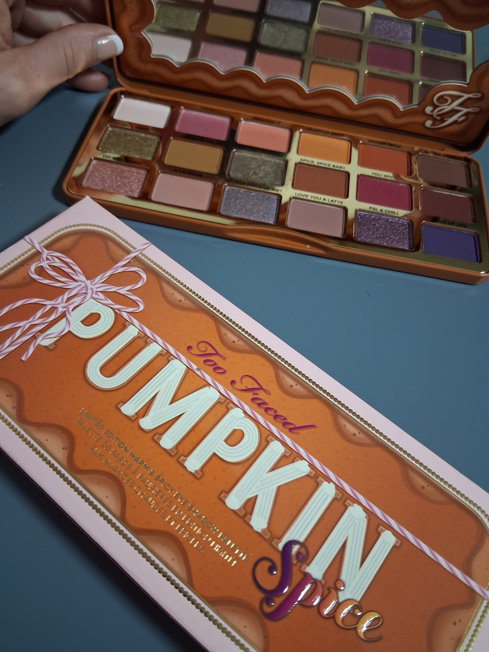 Limited Edition Too Faced Pumpkin Spice Eyeshadow Palette